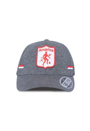 Gorra América De Cali Oficial OC Caps Clásica Gris