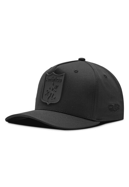 Gorra América De Cali Oficial Negra Tono A Tono