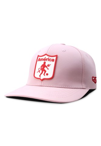Gorra América De Cali Oficial OC Caps Deportiva Clásica Rosa América de Cali