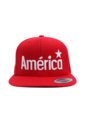 Gorra América De Cali Oficial Flexfit 6089M Plana Roja 79 de América de Cali