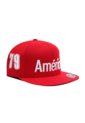 Gorra América De Cali Oficial Flexfit 6089M Plana Roja 79 de América de Cali