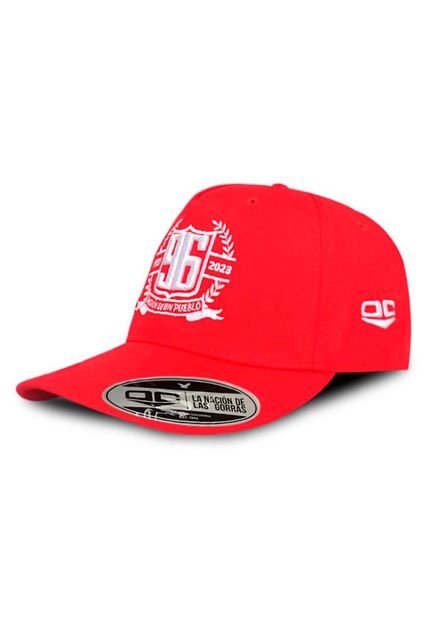 Gorra América De Cali Oficial OC Caps 96 Años Roja