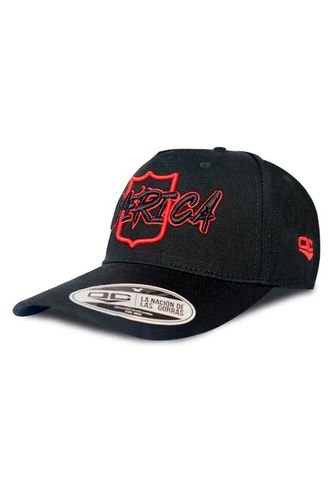 Gorra plana GRIS/ROJA OC CAPS – Tienda Oficial América de Cali