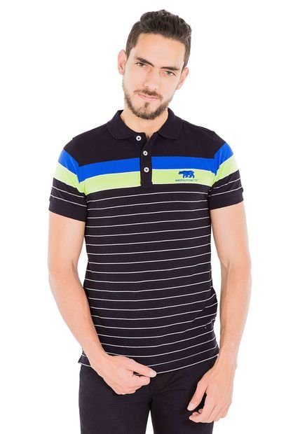 Camiseta Polo AMERICA TODAY 157 Negro