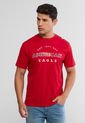 Camiseta AMERICAN EAGLE Rojo de American Eagle