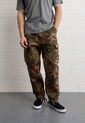 Pantalón Cargo AMERICAN EAGLE Lived - In Cargo Fit Multicolor de American Eagle