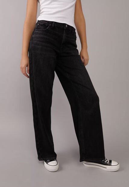 Jean AMERICAN EAGLE Baggy Fit Negro