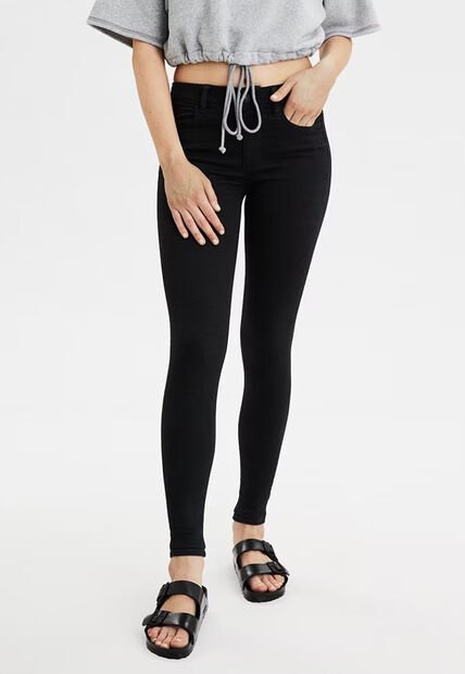 Jean AMERICAN EAGLE Jegging Negro