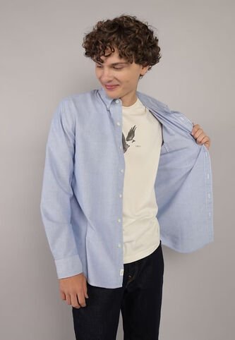 Camisa AMERICAN EAGLE Azul American Eagle