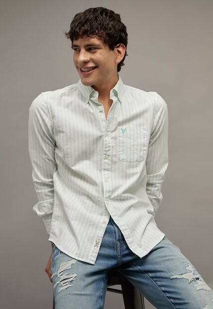 Camisa AMERICAN EAGLE Blanco