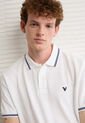 Polo AMERICAN EAGLE Blanco de American Eagle