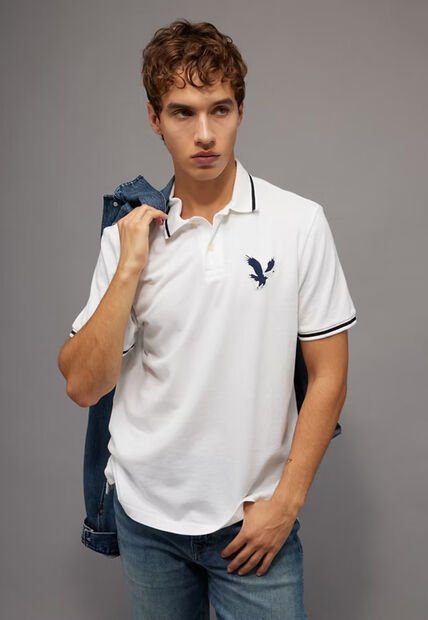Polo AMERICAN EAGLE Blanco