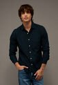 Camisa AMERICAN EAGLE Azul de American Eagle