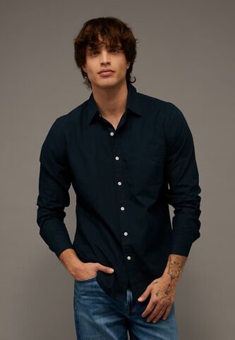 Camisa AMERICAN EAGLE Azul American Eagle
