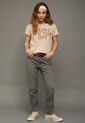 Camiseta AMERICAN EAGLE Beige de American Eagle