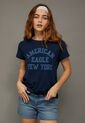 Camiseta AMERICAN EAGLE Azul de American Eagle