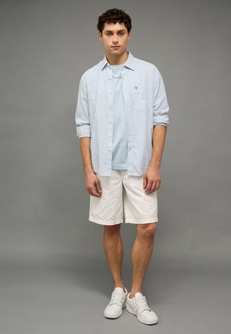 Camisa AMERICAN EAGLE Azul American Eagle