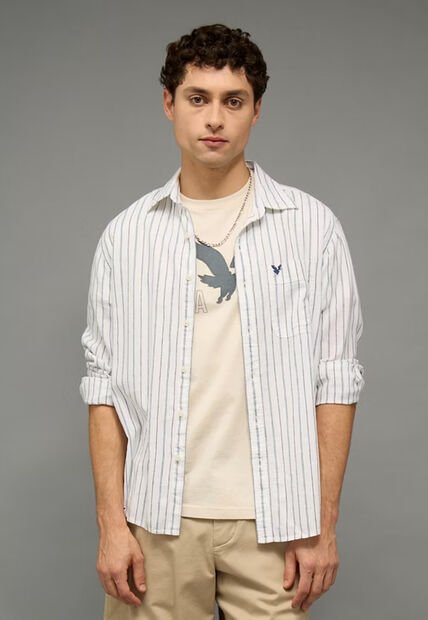 Camisa AMERICAN EAGLE Blanco