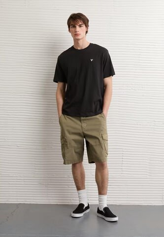 Camiseta AMERICAN EAGLE Negro American Eagle