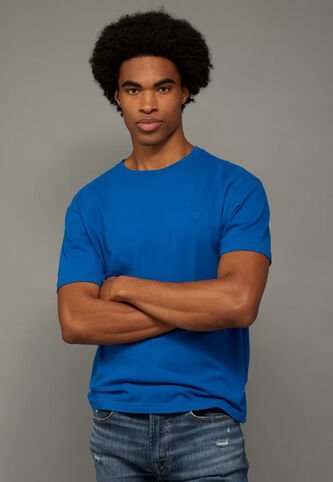 Camiseta AMERICAN EAGLE Azul American Eagle