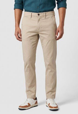Pantalón AMERICAN EAGLE Slim Straight Fit  Caqui American Eagle