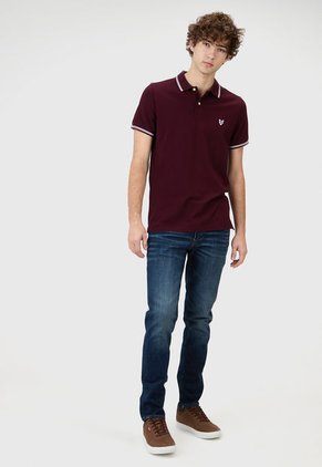 Polo Vino-Blanco AMERICAN EAGLE