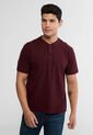 Camiseta AMERICAN EAGLE Vinotinto de American Eagle