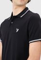 Polo AMERICAN EAGLE Negro de American Eagle