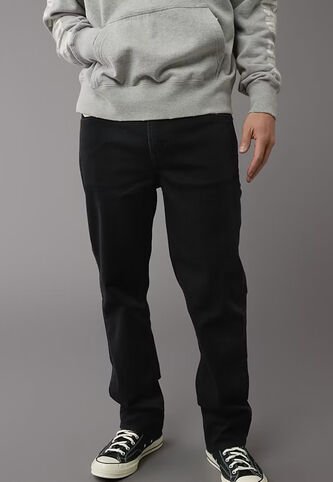 Jean AMERICAN EAGLE Original Straight Fit Negro American Eagle