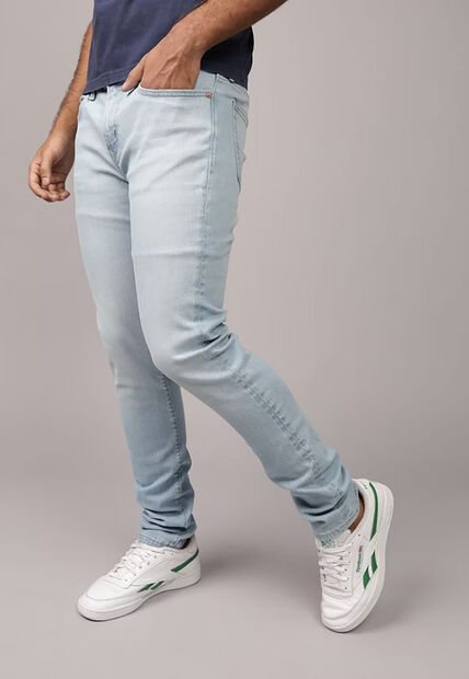 Jean AMERICAN EAGLE Skinny Fit Índigo Claro