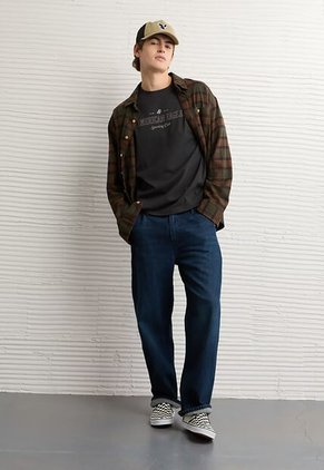 Camiseta AMERICAN EAGLE Negro