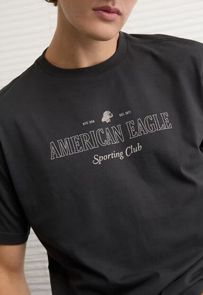 Camiseta AMERICAN EAGLE Negro