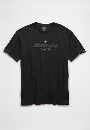 Camiseta AMERICAN EAGLE Negro