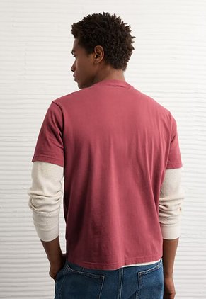 Camiseta AMERICAN EAGLE Rojo