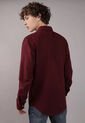 Camisa AMERICAN EAGLE  Vinotinto de American Eagle