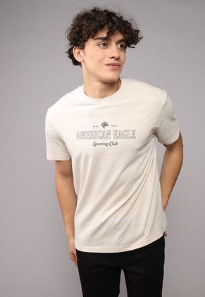 Camiseta AMERICAN EAGLE Beige