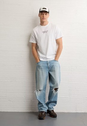 Camiseta AMERICAN EAGLE Blanco