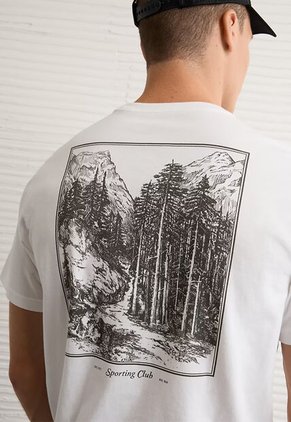 Camiseta AMERICAN EAGLE Blanco