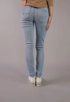 Jean AMERICAN EAGLE Skinny Fit Índigo Claro