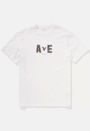 Camiseta AMERICAN EAGLE Blanco