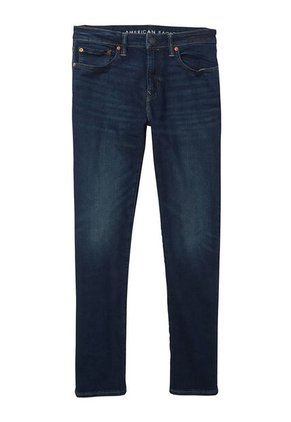 Jean AMERICAN EAGLE Slim Straight Fit Índigo Medio