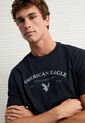 Camiseta AMERICAN EAGLE Azul de American Eagle