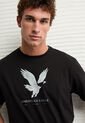 Camiseta AMERICAN EAGLE Negro de American Eagle
