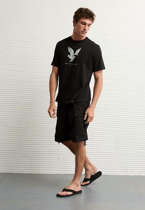 Camiseta AMERICAN EAGLE Negro