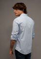 Camisa AMERICAN EAGLE Celeste de American Eagle