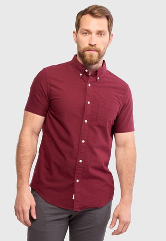 Camisa AMERICAN EAGLE Vinotinto American Eagle