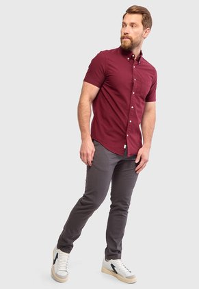 Camisa AMERICAN EAGLE Vinotinto