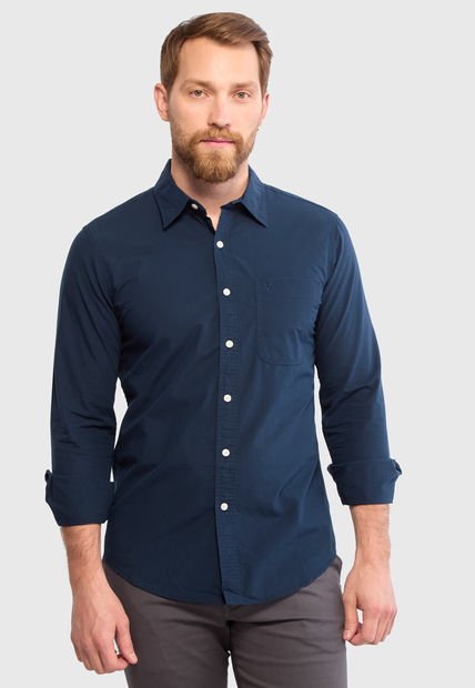 Camisa AMERICAN EAGLE Azul