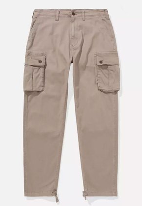 Pantalón Cargo AMERICAN EAGLE Lived - In Taupe