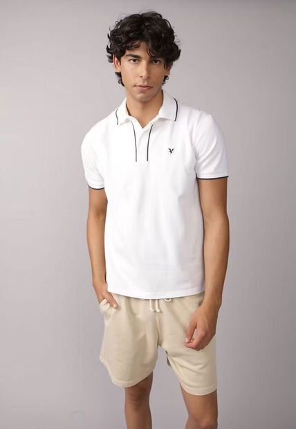 Polo AMERICAN EAGLE Blanco
